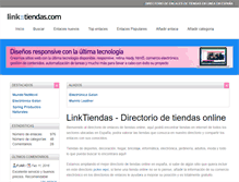 Tablet Screenshot of linktiendas.com